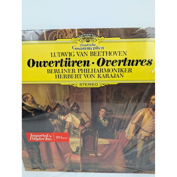 Beethoven Ouverturen/Overtures Berliner Philharmoniker Deutsche Grammophon Vinyl - Picture 2 of 6